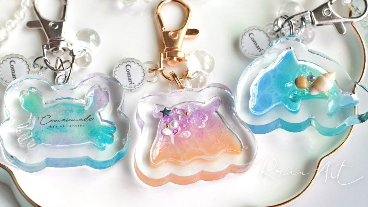 Resin art Stream 430【Illusion oceans】 - YouTube