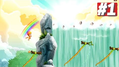 Benji Bananas Gameplay Walkthrough Part 1 Level  iOS Android Noob vs Hack HighScore Tutorial