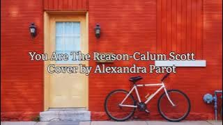 You Are The Reason-Calum Scott Cover by Alexandra parot (lyrics)