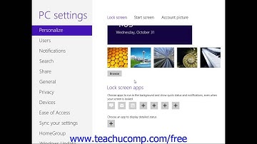 Windows 8 Tutorial Personalizing Windows Microsoft Training Lesson 3.2
