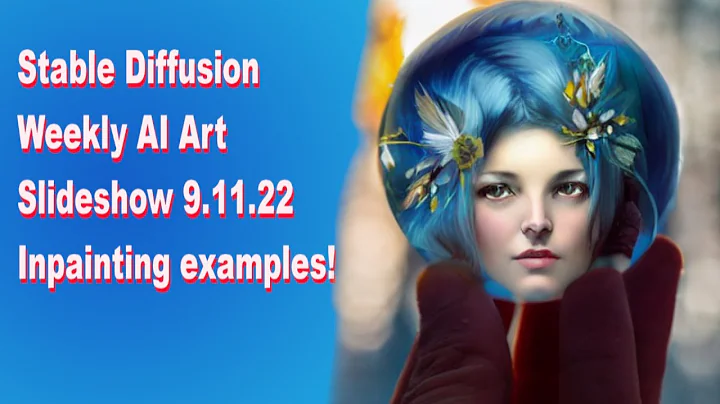 Stable Diffusion Weekly AI Art slideshow Inpainting Examples!
