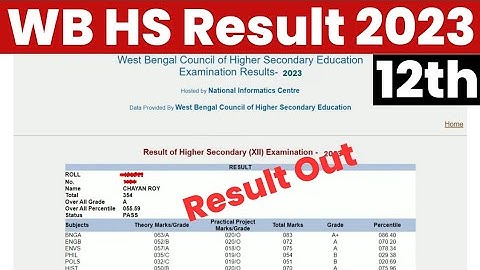 How to Check Wb Hs Result 2023 ? Wb Hs Result 2023 Link | West Bengal 12th Result 2023 Kivabe Dekhbo