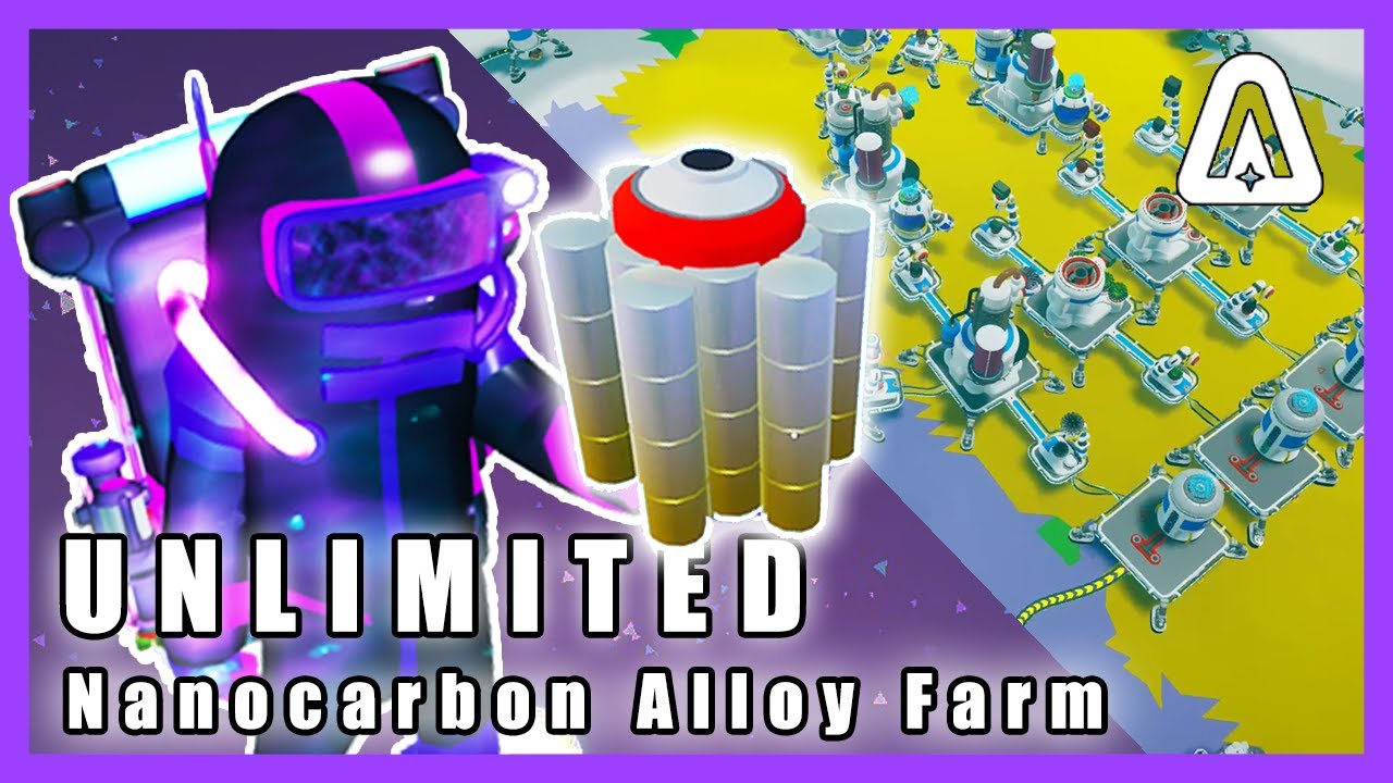 Epic Efficient Nanocarbon Alloy Auto-Farm | Astroneer