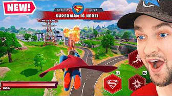 Becoming The SUPERMAN BOSS in Fortnite! (Mythic Event)