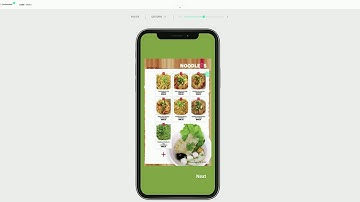 Prototype for restaurant application in Justinmind | Part 2