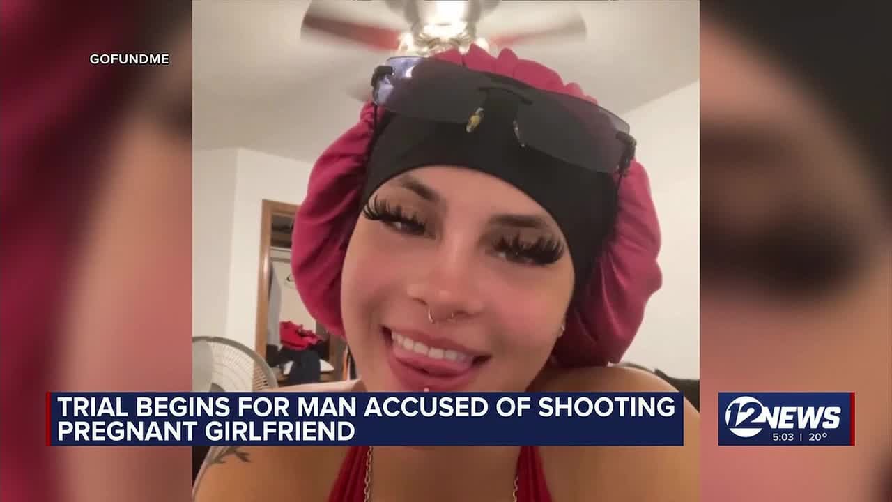 Murder trial begins for man accused of shooting pregnant girlfriend ...