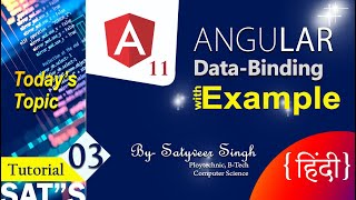 Angular Data Binding Tutorial || Angular tutorial in hindi #03