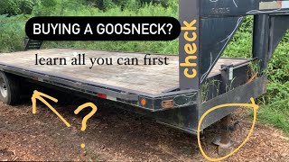 Gooseneck trailer watch, learn, buying a gooseneck deckover trailer