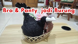 Tutorial Membuat Hantaran Pernikahan || Hantaran Bra dan Panty  || Hantaran Pakaian dalam wanita