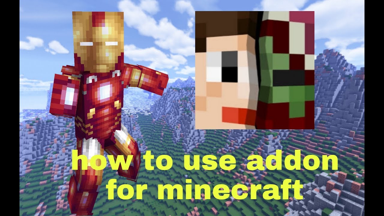 How to use addons for Minecraft [Sami Army ] - YouTube