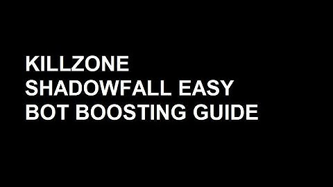 Killzone Shadowfall, easy botzone boosting guide