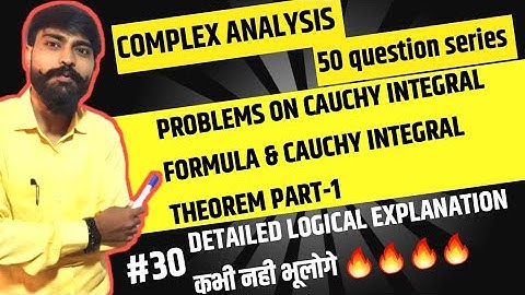 Examples on Cauchy integral formula & cauchy integral theorem | Complex analysis #csirnet #tifrmaths