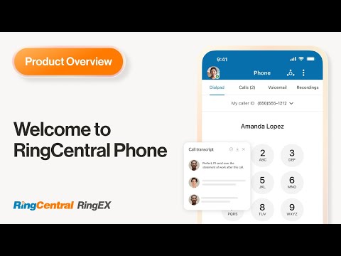 Welcome to RingCentral Phone