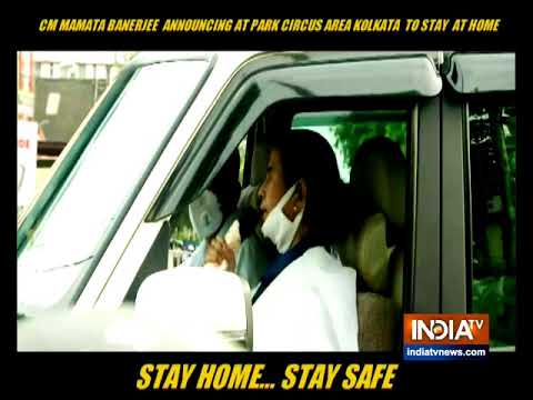 Bengal CM Mamata Banerjee asks public to stay at home and not panic