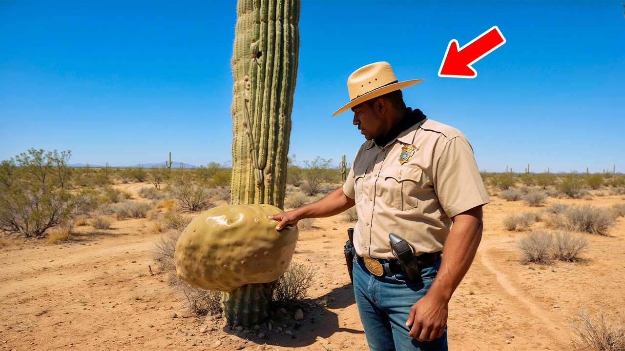 Texas Ranger Found a Cactus With a Strange Lump, But When He Cut It Open… -  YouTube