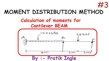 Moment Distribution Method #3 Problem | Pratik Ingle