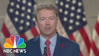 Sen. rand paul, r-ky., praised president trump for his work of health
care and criminal justice reform at the 2020 republican national
convention.» subscribe...