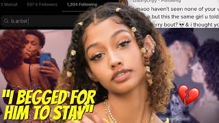 Cherry explains her & B’s Break up! + B admits he LIED *Live included*