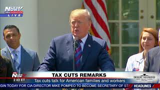 "THANK YOU MR. PRESIDENT" Families Thank President Trump For Tax-Cuts (FNN)