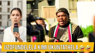 Ei Kunzima ukuba intatheli mangabe ubhekane noNgizwe Mchunuv bukela ichunu litatazelisa intatheli