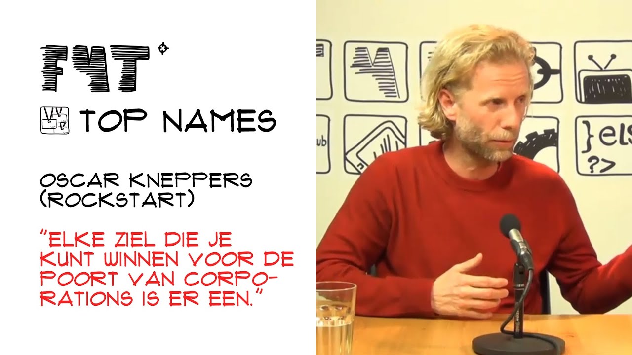 Oscar Kneppers "Elke ziel die je kunt winnen voor de poort van corporations is er één" YouTube