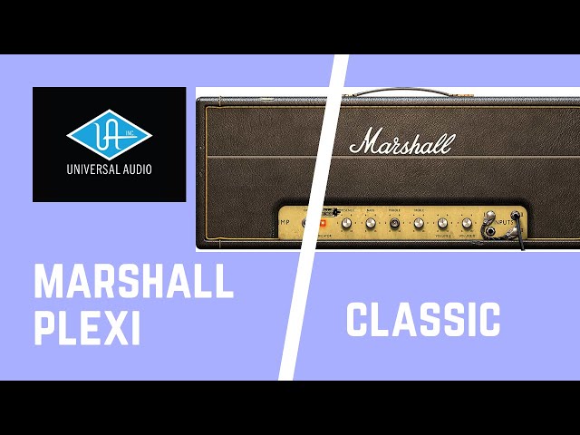 Marshall® Plexi Super Lead 1959, UAD Audio Plugins