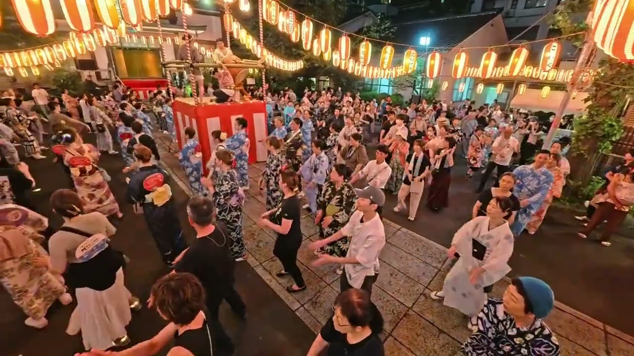 ドダレバチ（津軽甚句） 2025年赤坂浄土寺盆踊り大会4 東京都港区