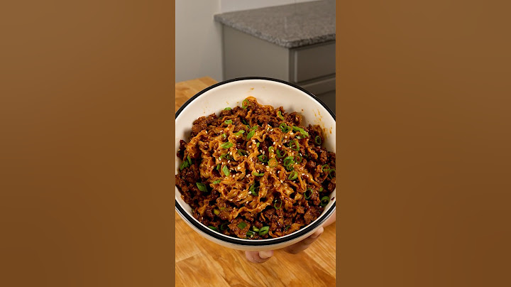 “Wife me up” Chili Garlic Noodles