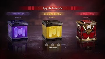 Secret cache| Opening 50 Secret Caches! Codm luck or no luck?