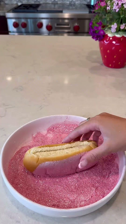I made pretty hot dogs ✨💗🌭