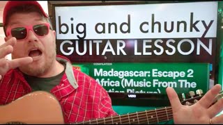 How To Play big and chunky - Will.i.am. Guitar Tutorial (Beginner Lesson!)