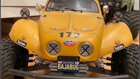 Tutorial of Proline Baja Bug Body for Traxxas Slash
