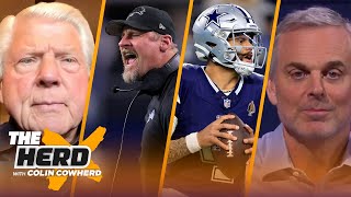 Johnson inducted into Cowboys Ring of Honor, Dallas lucky to escape with win? | NFL | THE HERD