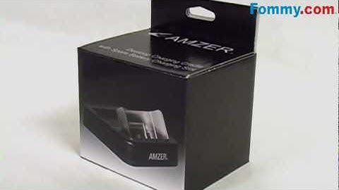Amzer® Desktop Cradle with Extra Battery Charging Slot for the BlackBerry 8900