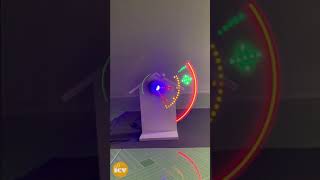 Propeller LED clock