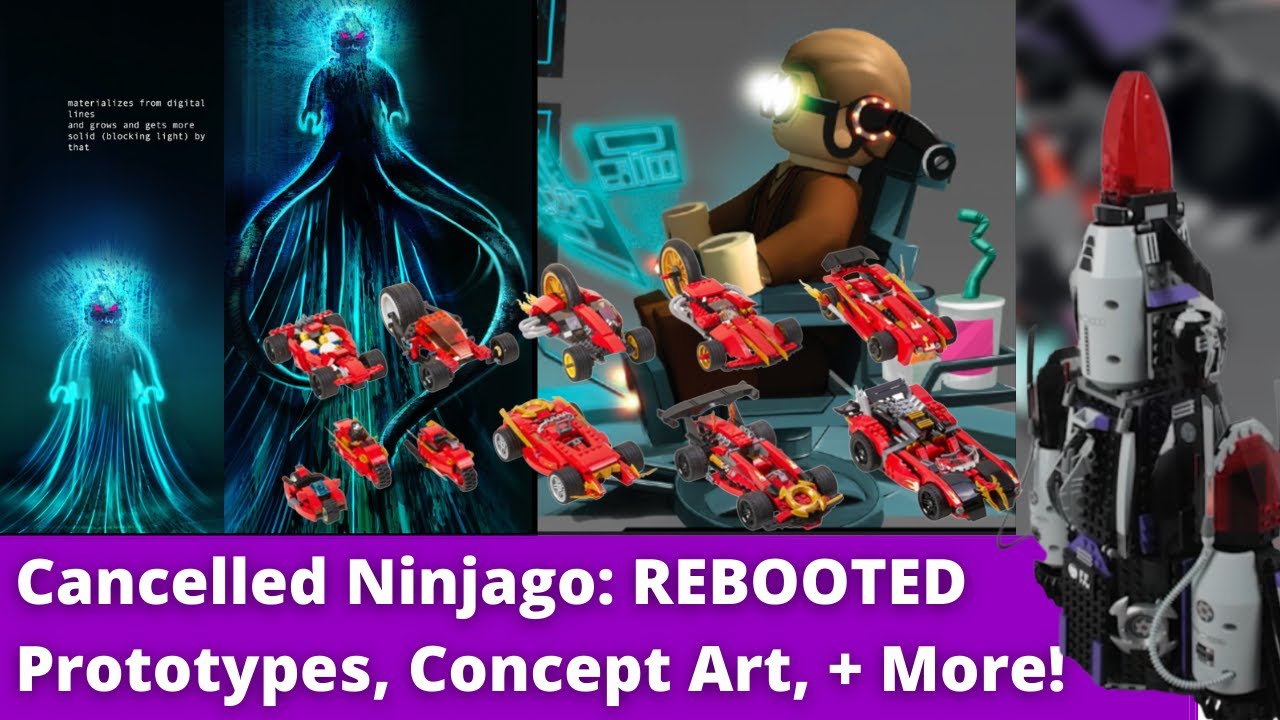 Ninjago Rebooted Cancelled Sets, Concept Art, and Prototypes! YouTube