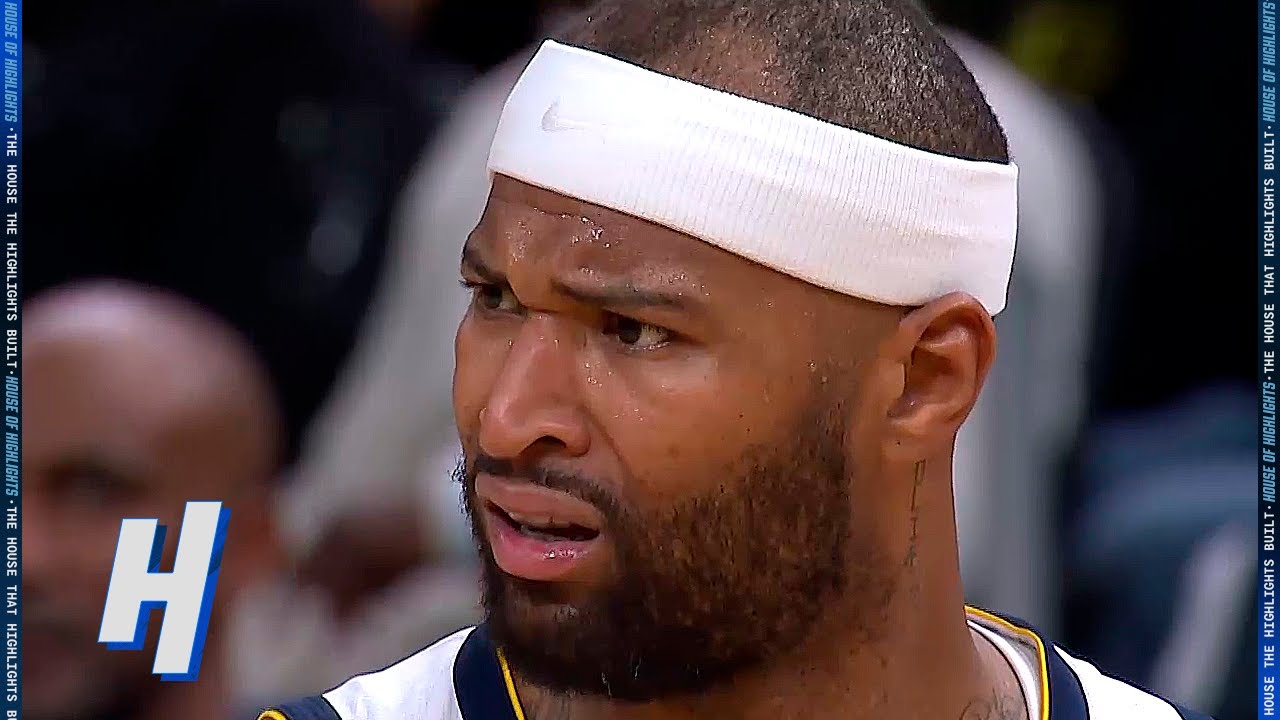 DeMarcus Cousins leaves with ankle injury against Rockets (VIDEO) - NBC  Sports