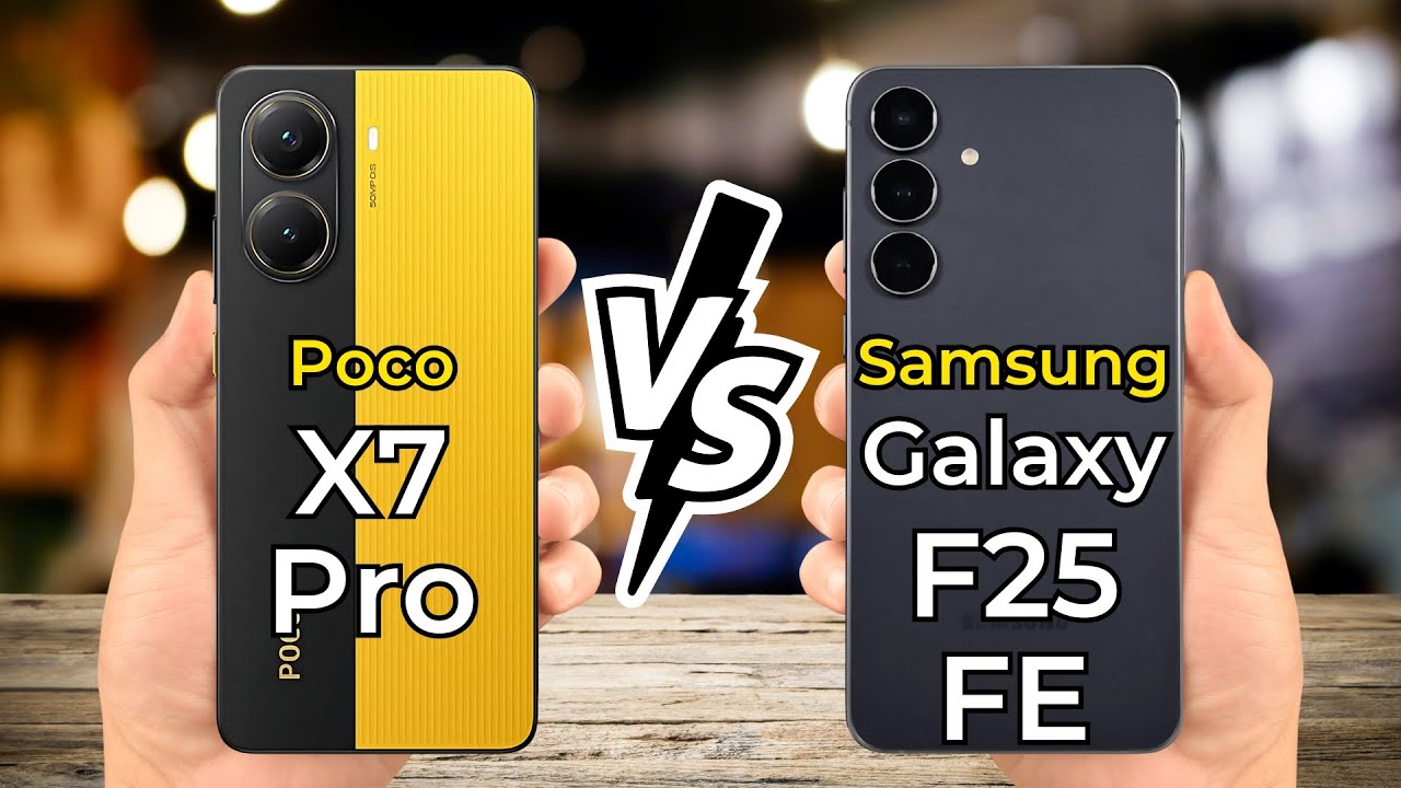 Redmi Note 14 Pro Plus Vs Poco X7 Pro Vs  Samsung Galaxy S25 FE 🔥 Full Specs Comparison