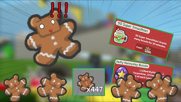 HOW TO GET GINGERBREAD BEARS FAST!!! | 🐝 ROBLOX Bee Swarm Simulator