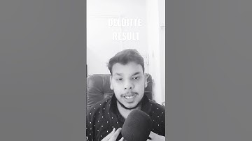 Is Deloitte Result Out ? | Deloitte NLA | Deloitte OTN | Result Update
