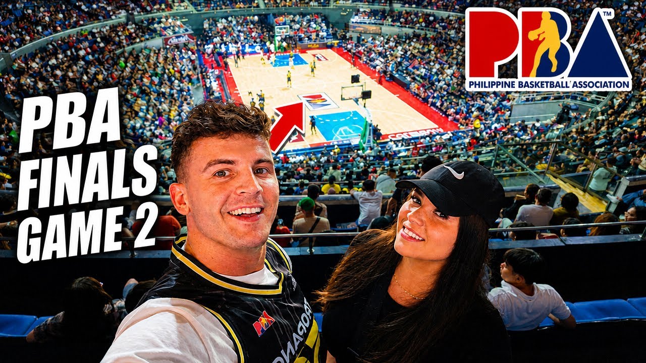 Our First PBA Basketball Game In The Philippines Was INSANE! PBA Finals ...