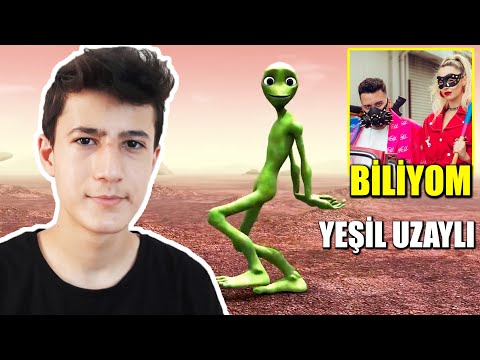 YEŞİL UZAYLI ENES BATUR BİLİYOM DANSI !! (BİLİYOM PARODİ)