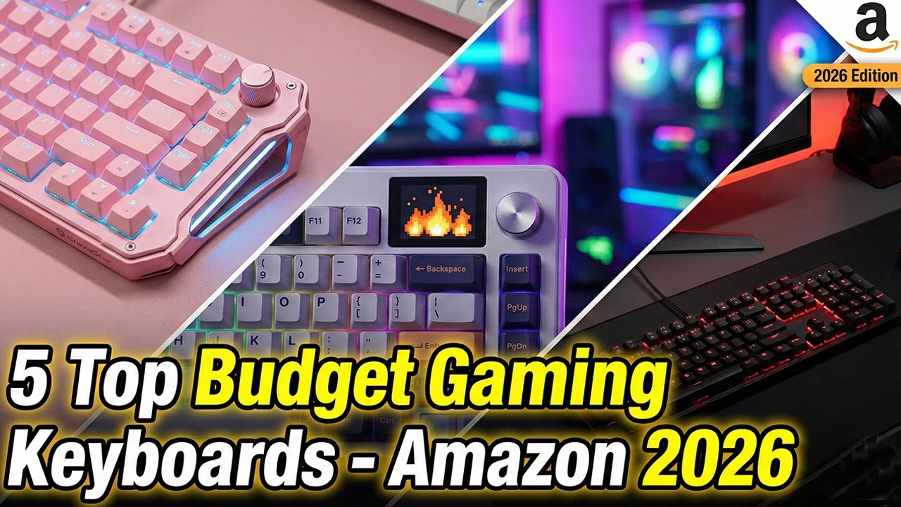 5 Best Budget Gaming Keyboards on Amazon 2026