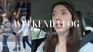 VLOG: deep car chats, clean skincare routine, healthy soup recipe