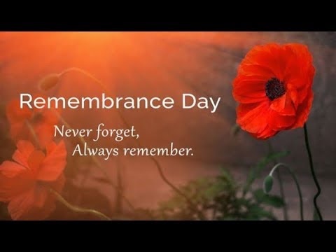 Lest We Forget Remembrance Day 18 Youtube