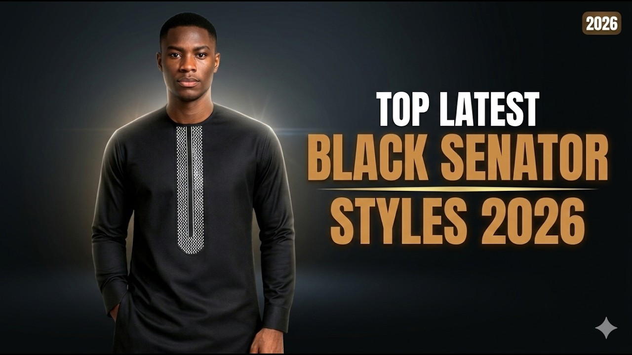 Top Latest Black Senator Styles For Men in 2026 | African Fashion That ...
