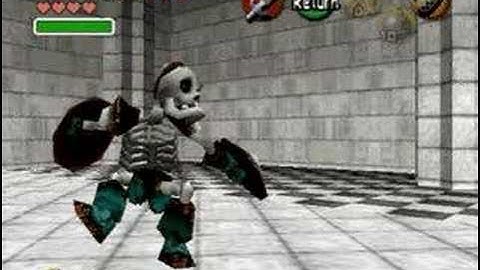 Stalfos Animation Test in Ocarina of Time