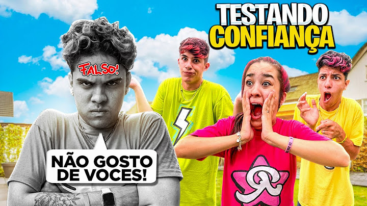 TESTANDO A CONFIANÇA DO MEU MELHOR AMIGO *deu ruim ?