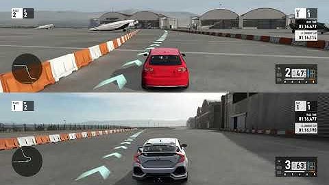 Forza Motorsports 7  Xbox One Split Screen
