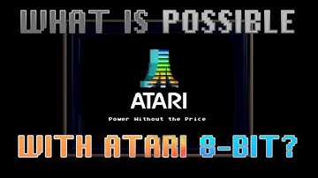 What can Atari 8Bit Graphics and Sound?